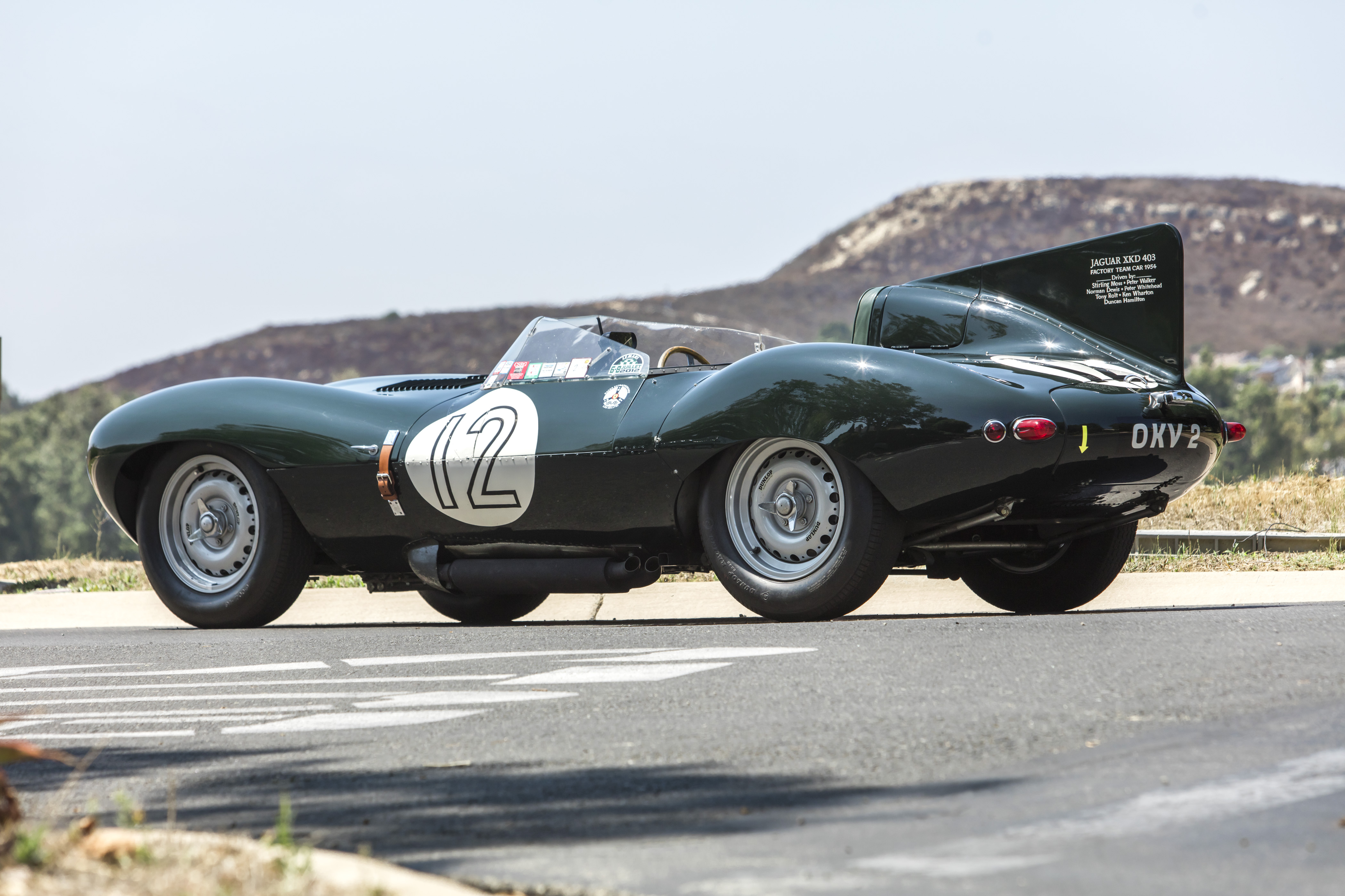 1954 JAGUAR D-TYPE WORKS TEAM CAR 'OKV 2' for sale - MM Garage